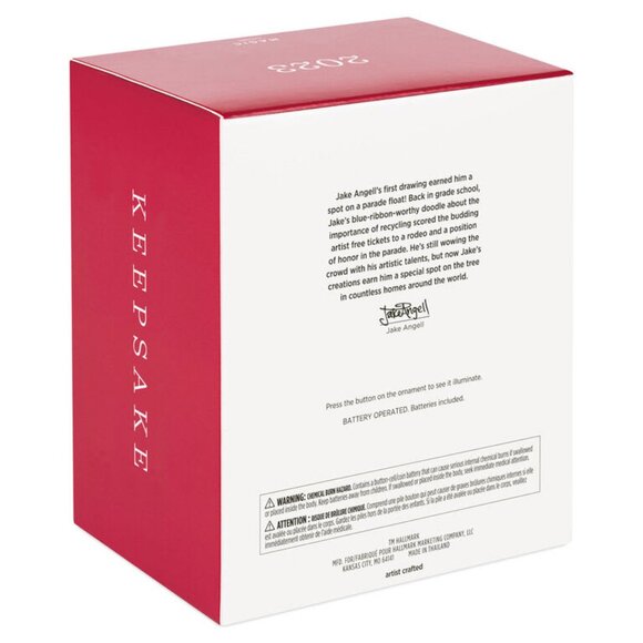 New! Dungeons & Dragons Light-Up Fire Hallmark Keepsake Christmas Ornament 2023 - Picture 2 of 5